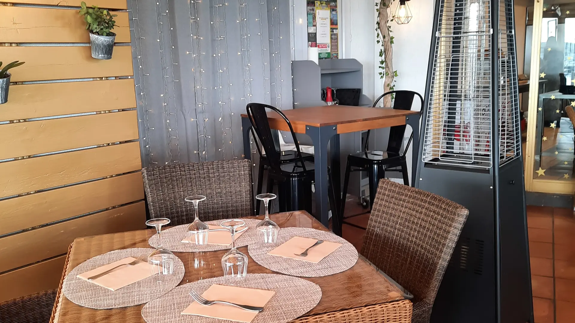 Terrasse intérieure