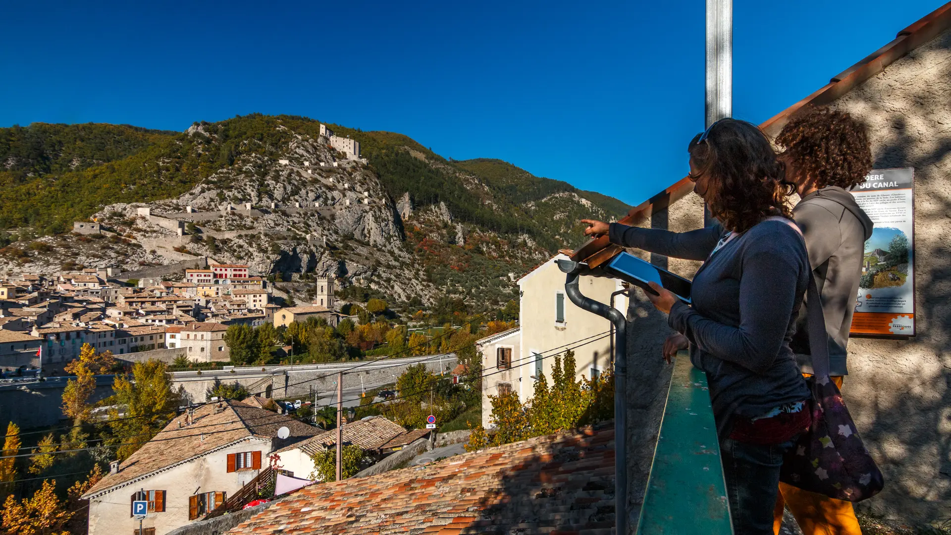 Sentier les moulins d'Entrevaux