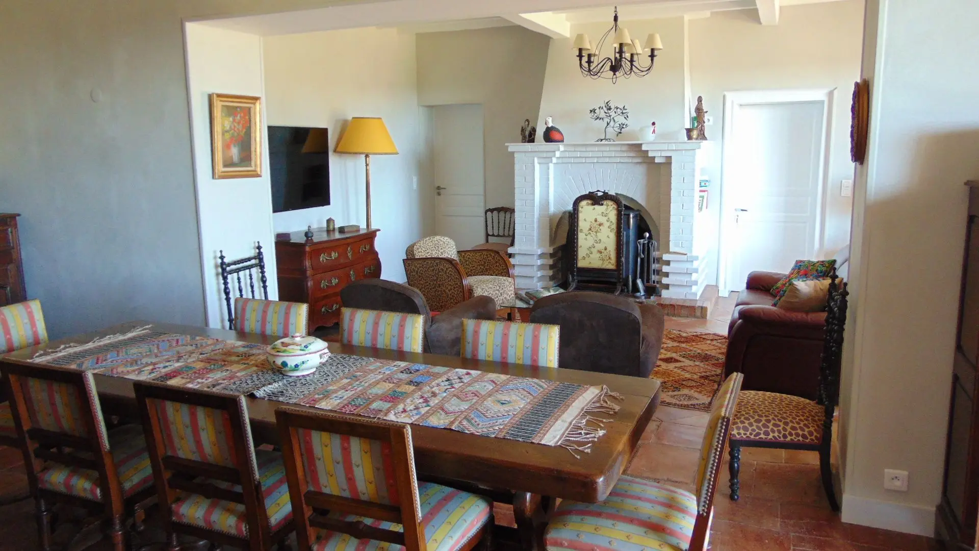 Salle de vie commune