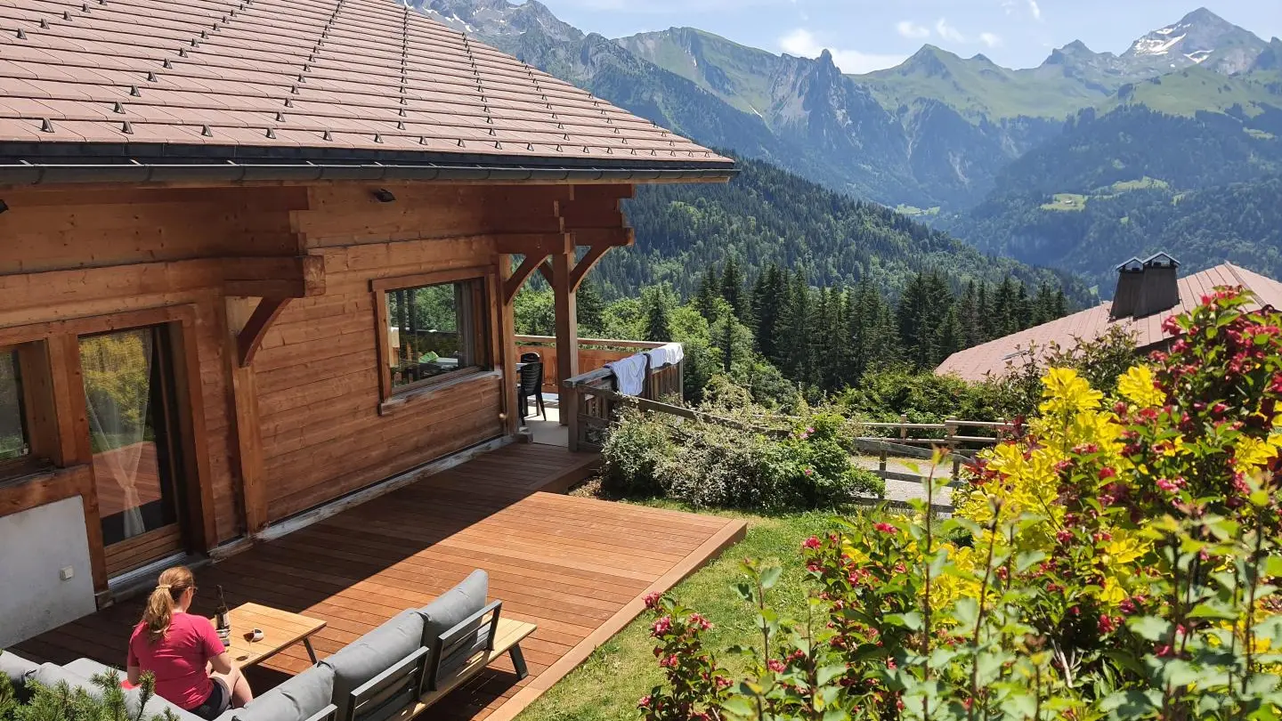 Terrasse côté  cuisine