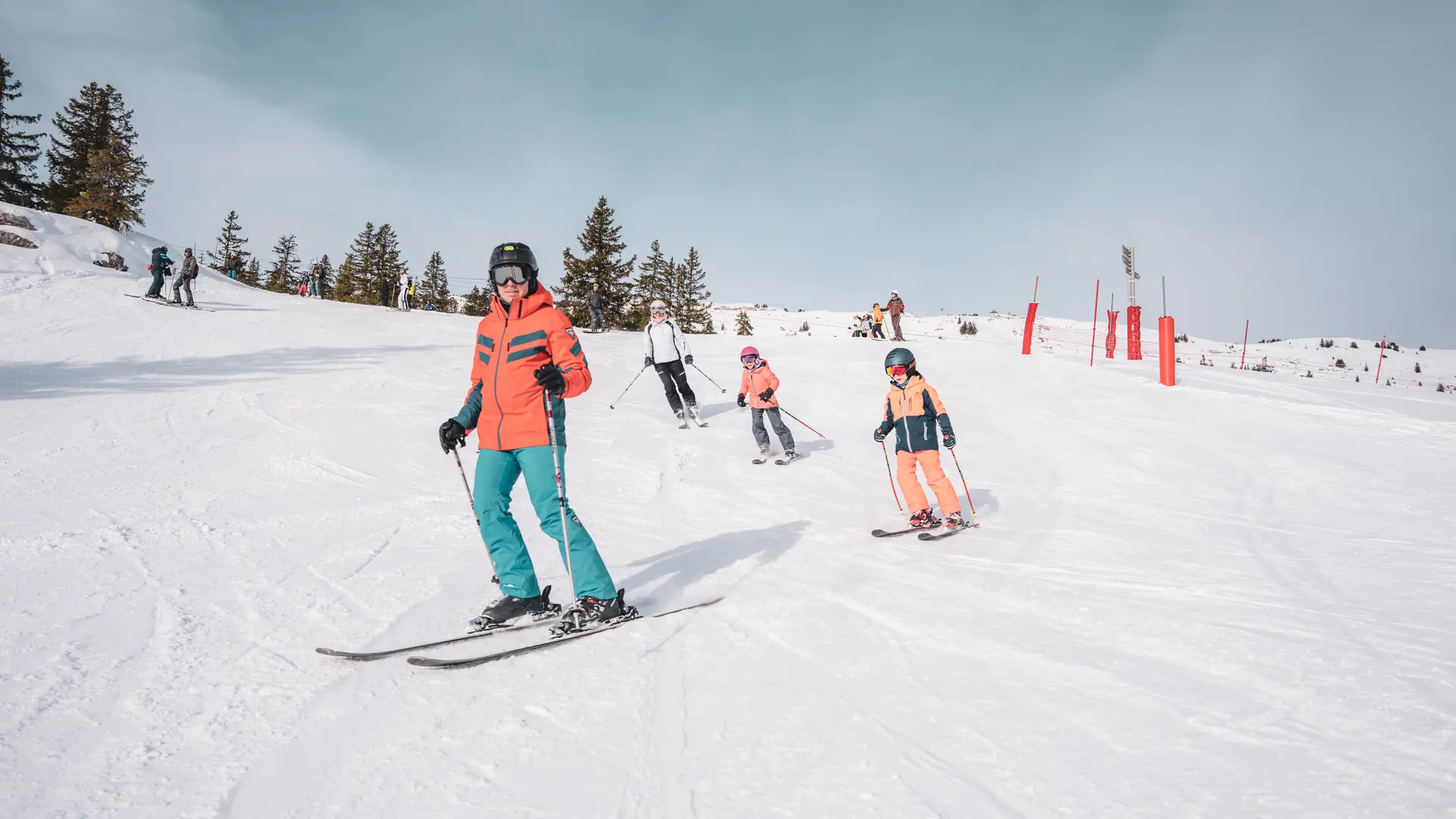 Ski en famille aux Aillons-Margériaz