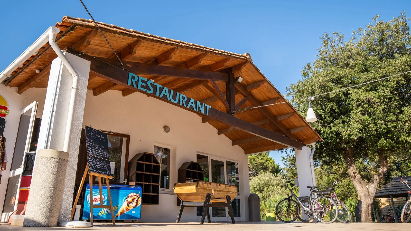 Accueil et restaurant
