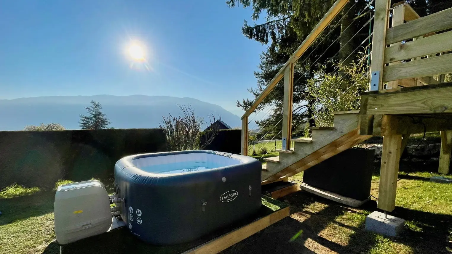 spa extérieur pour se détendre