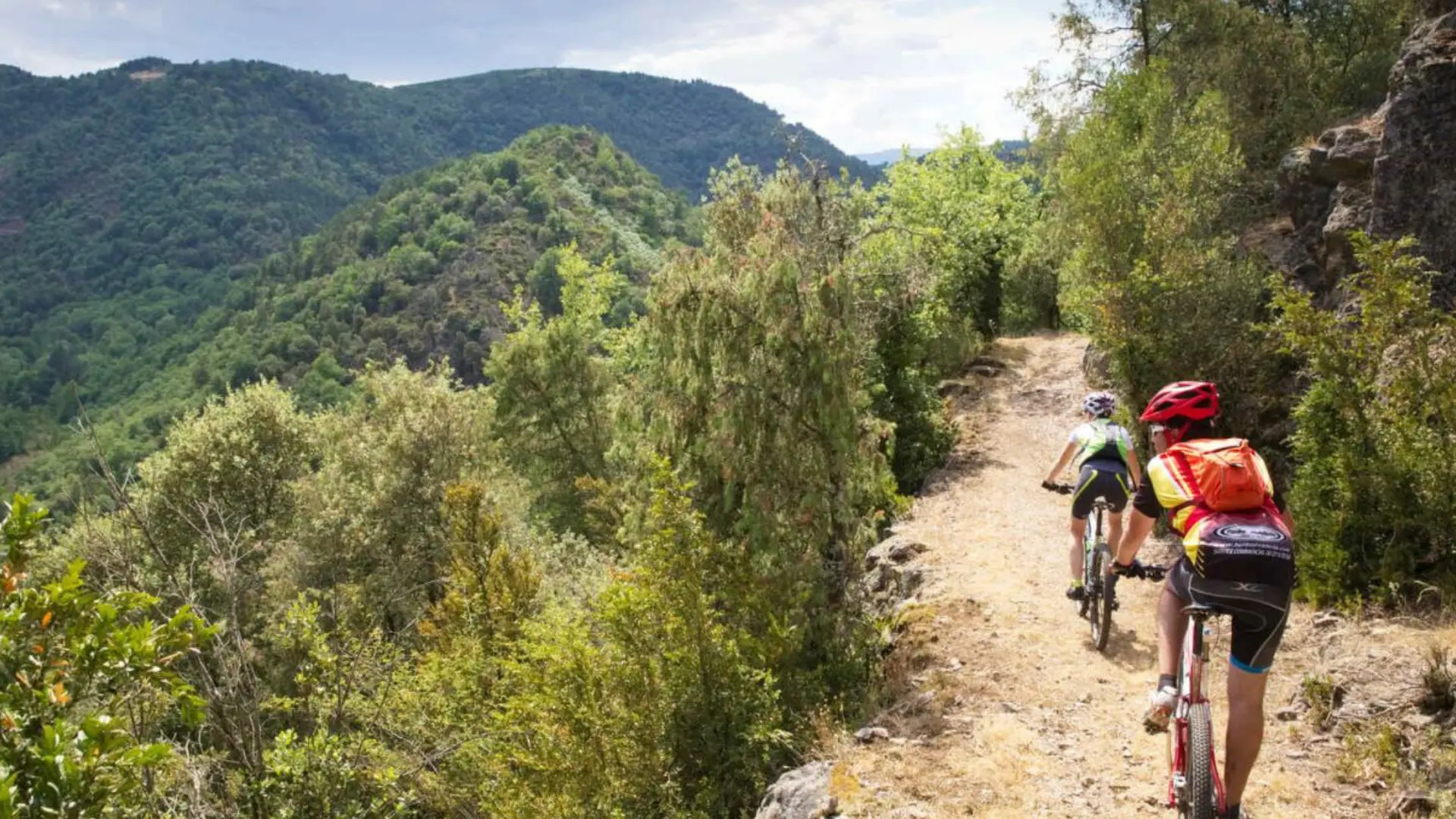 VTT sur la Colline de l'Hermitage