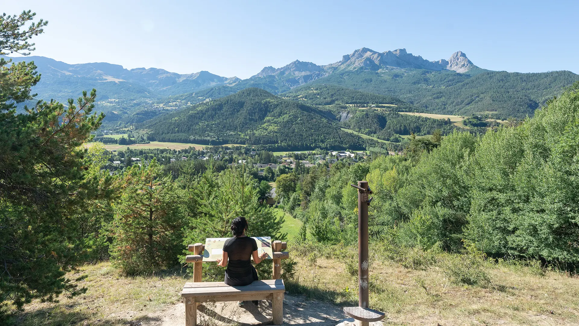 Halte 3 de la Promenade du Verger : Paysages à croquer