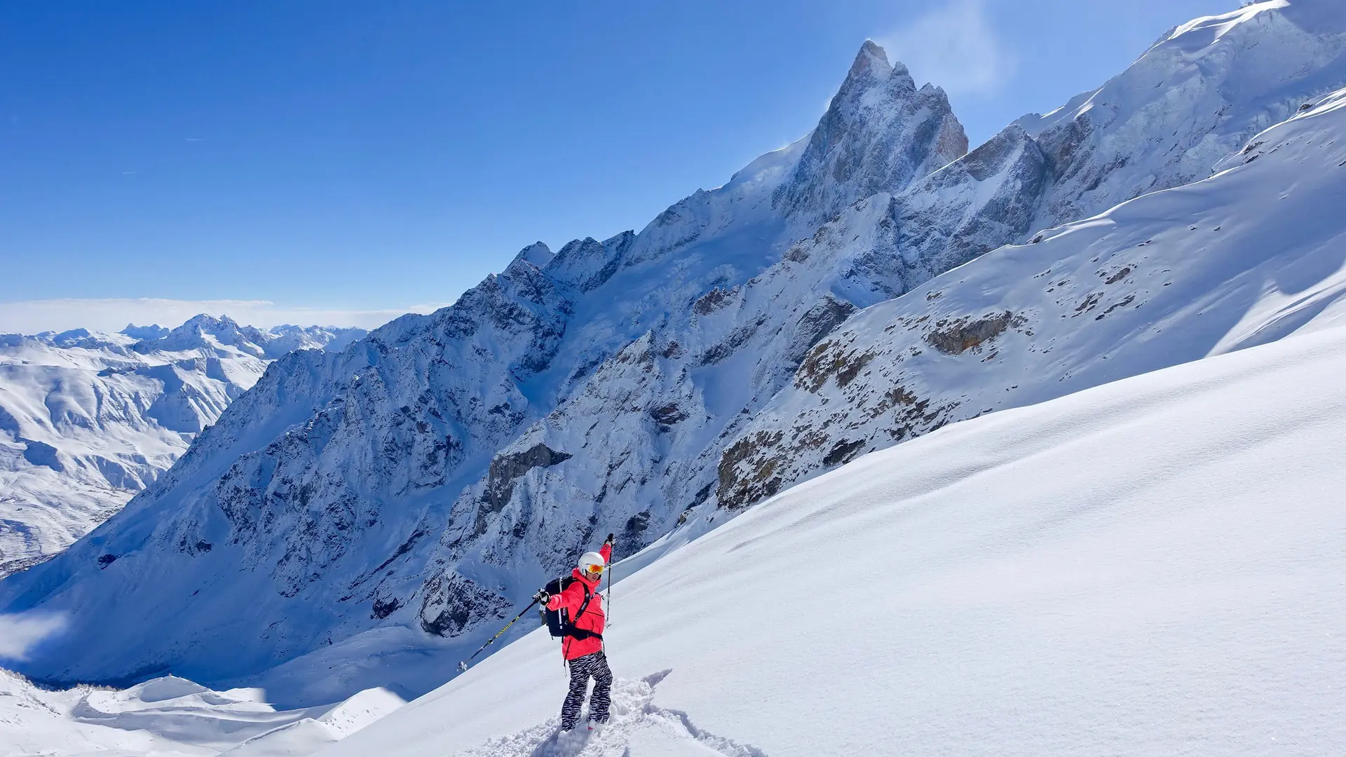 Poudreuse dans les Vallons de La Meije