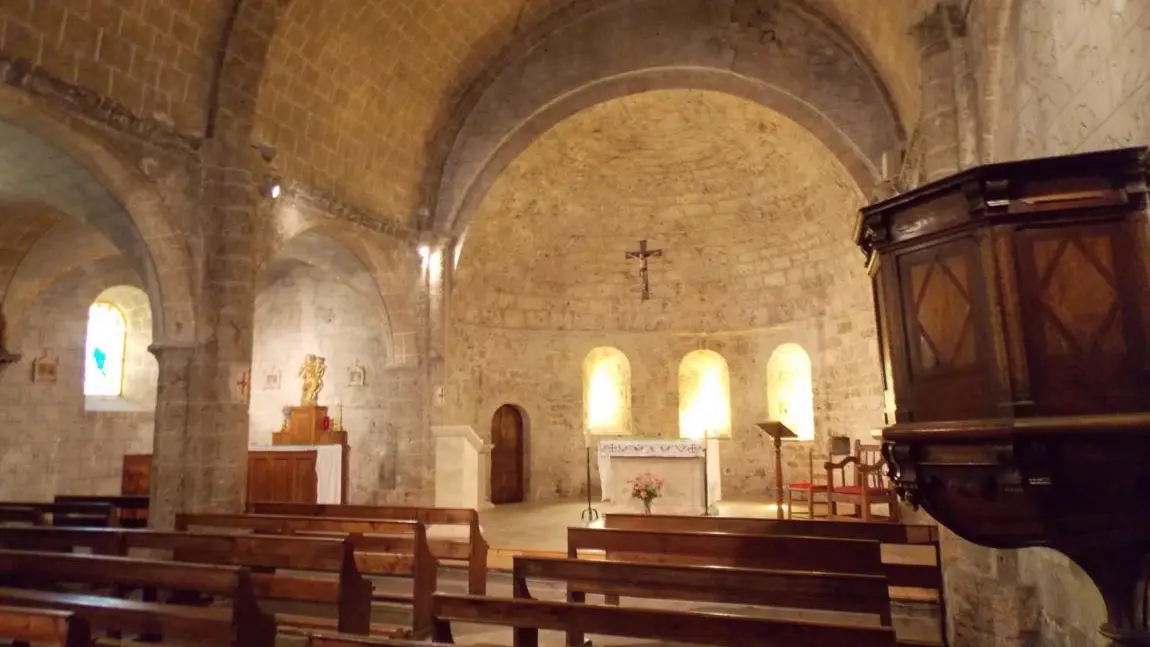 L'intérieur de l'église