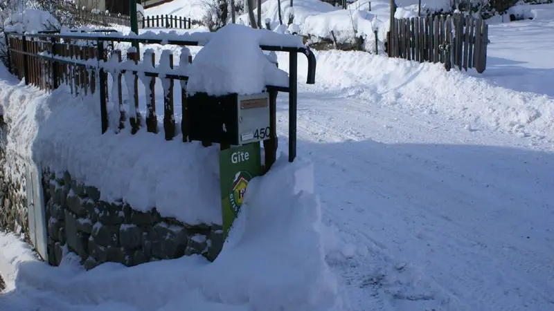 des paysages tres différents en été ou en hiver