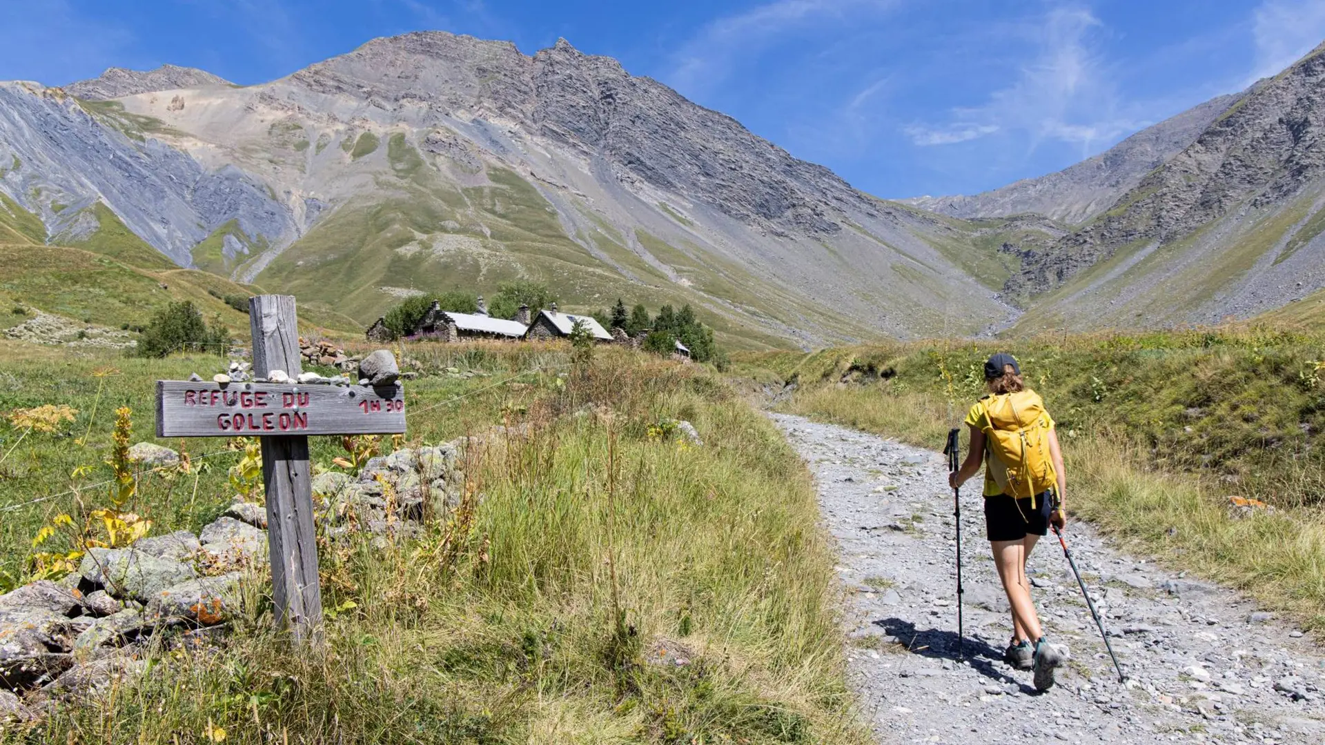 Montée au lac du Goléon