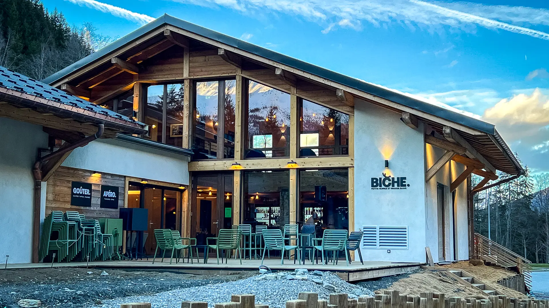Restaurant Biche aux Contamines Montjoie