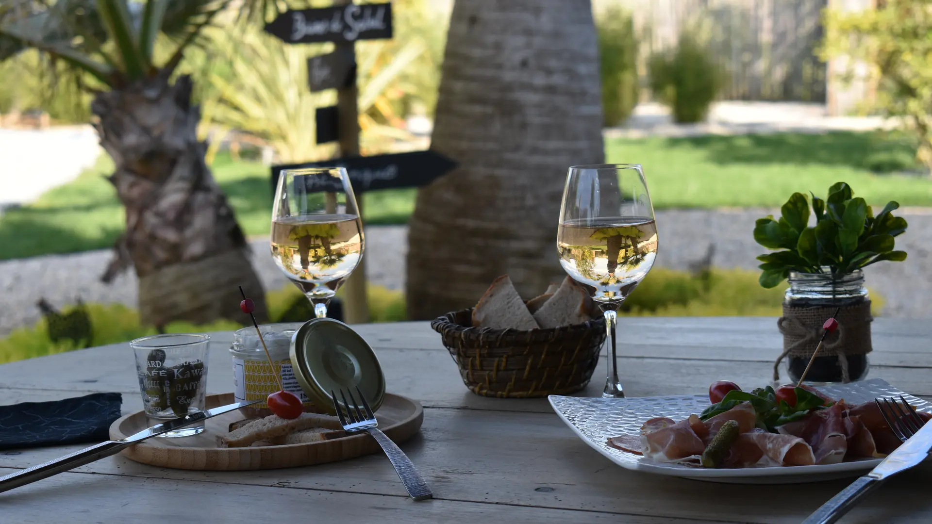 Apéritif en terrasse