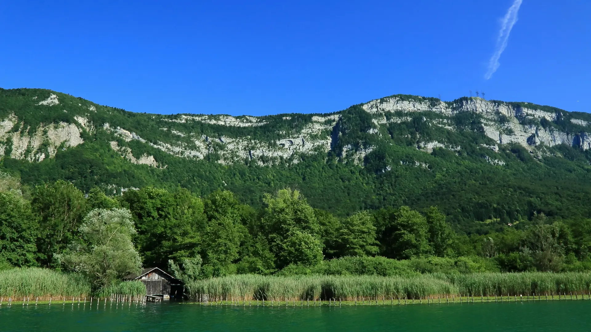 Entre lac et montagne