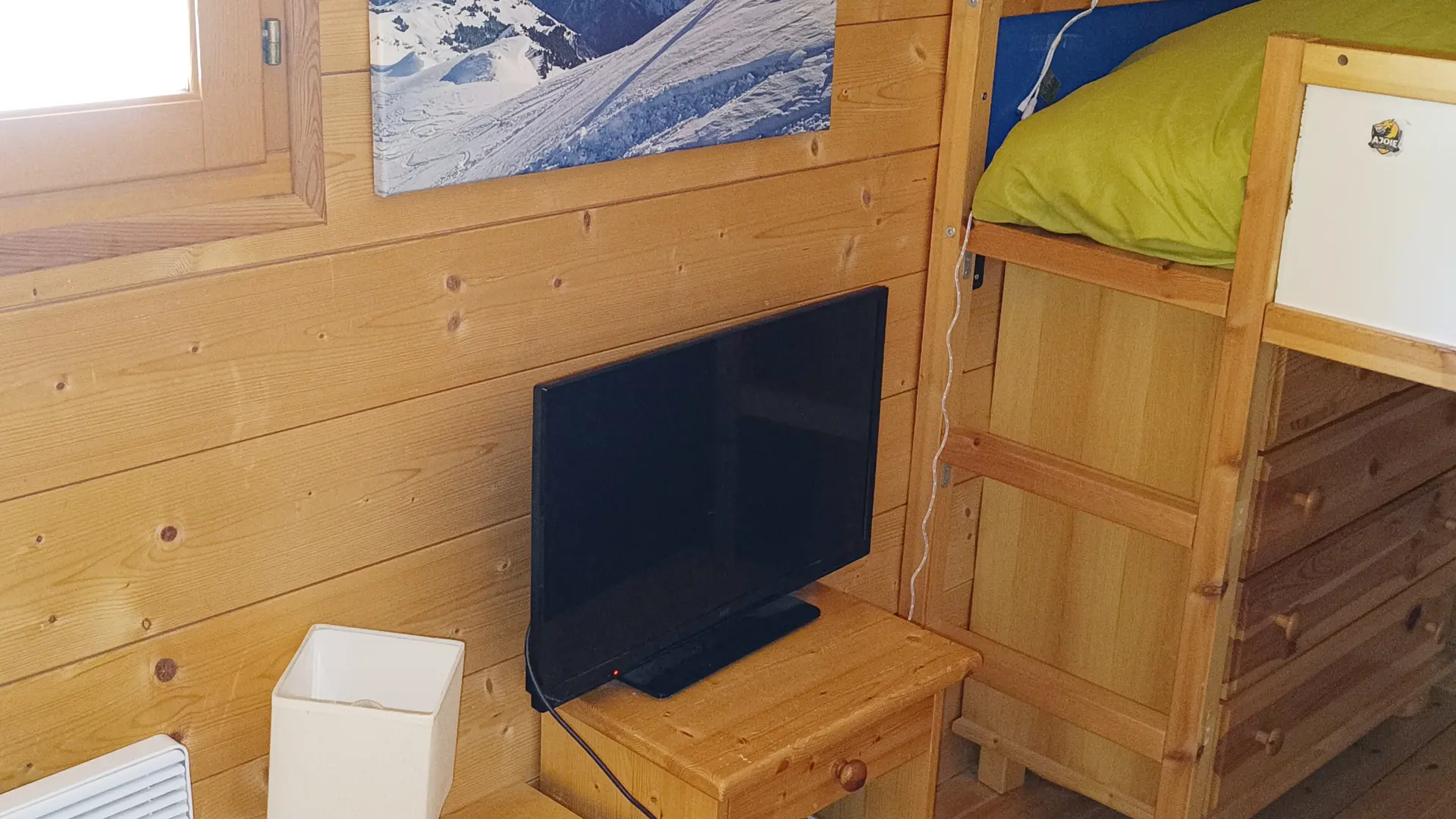 Chambre 4 lits superposés - Chalet les Hautes Cimes