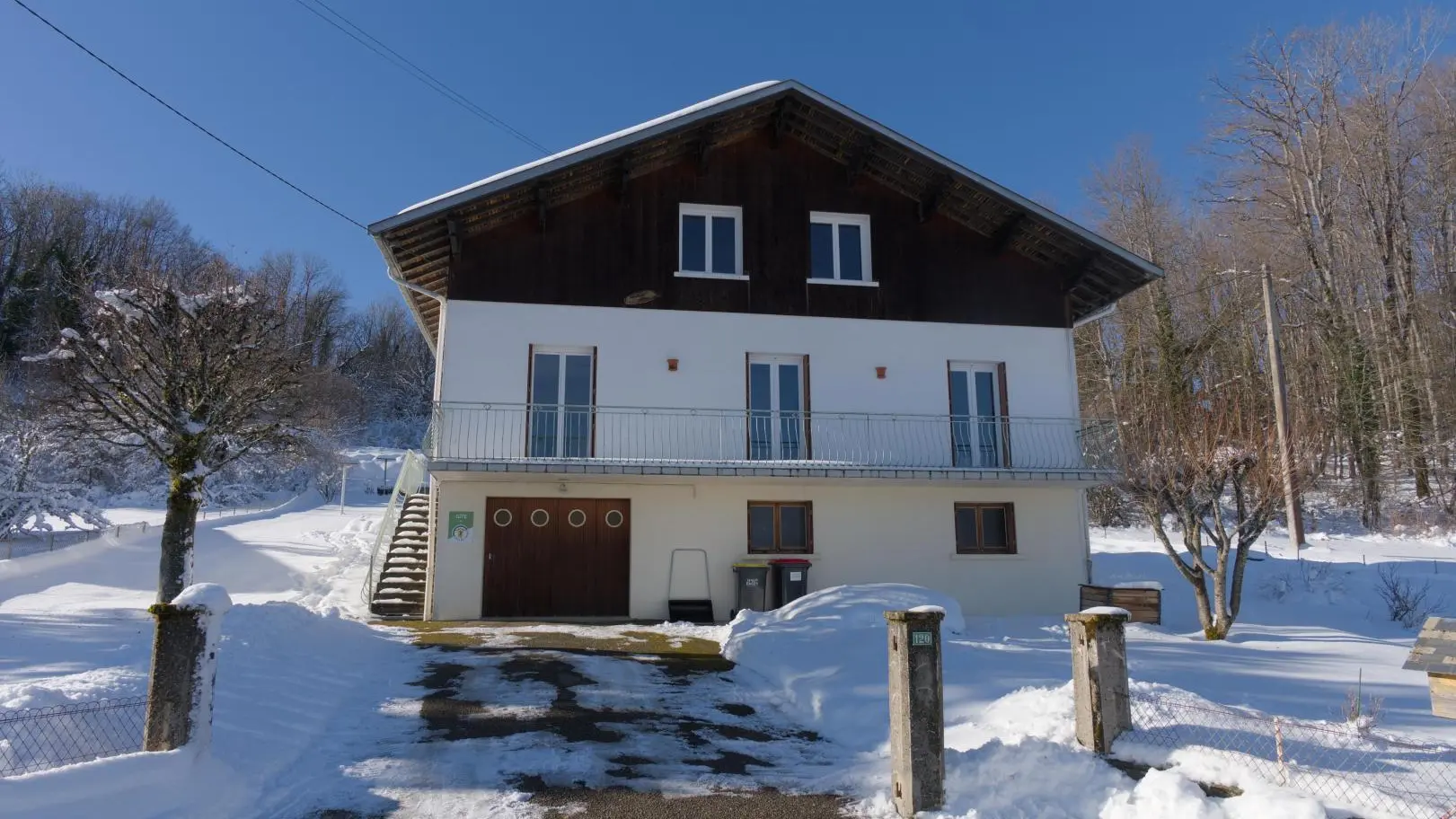 La maison sous la neige