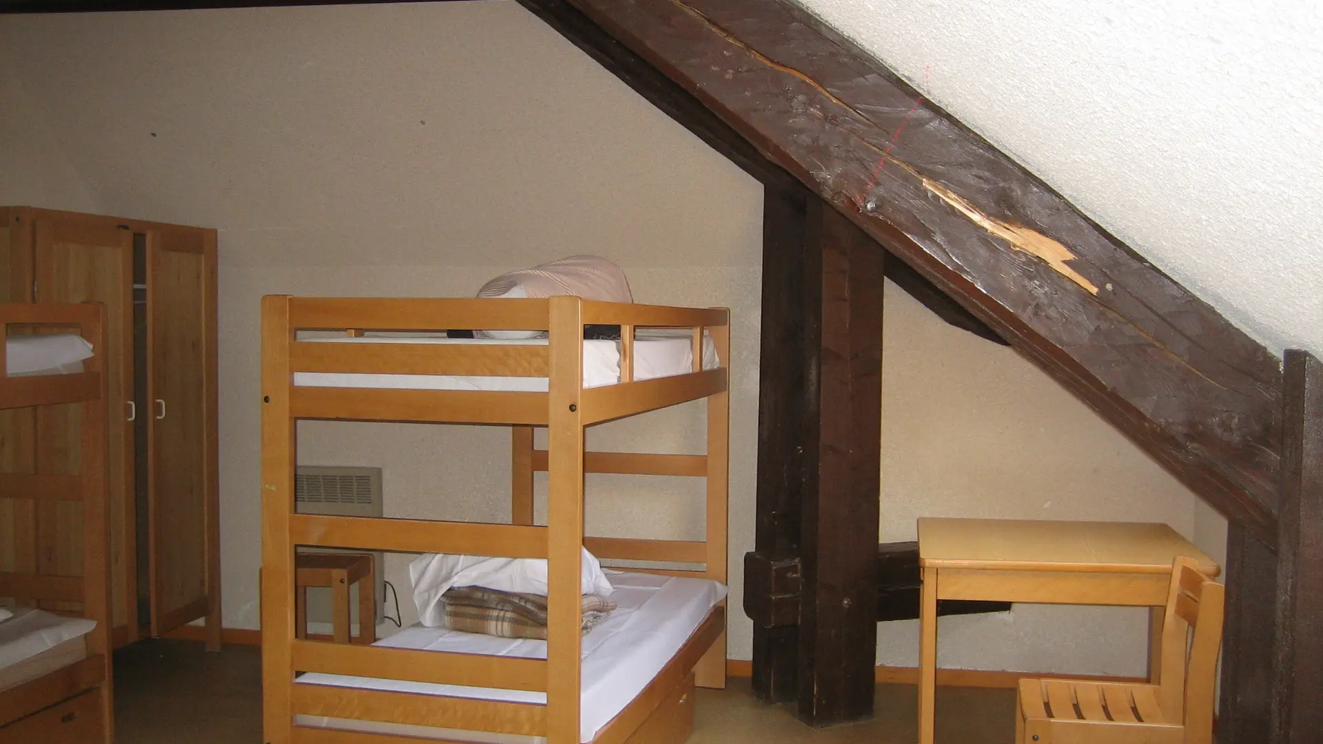 Chambre et dortoir