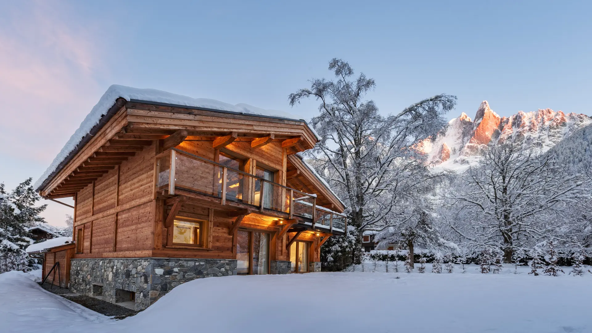 Vue du chalet Blaitiere