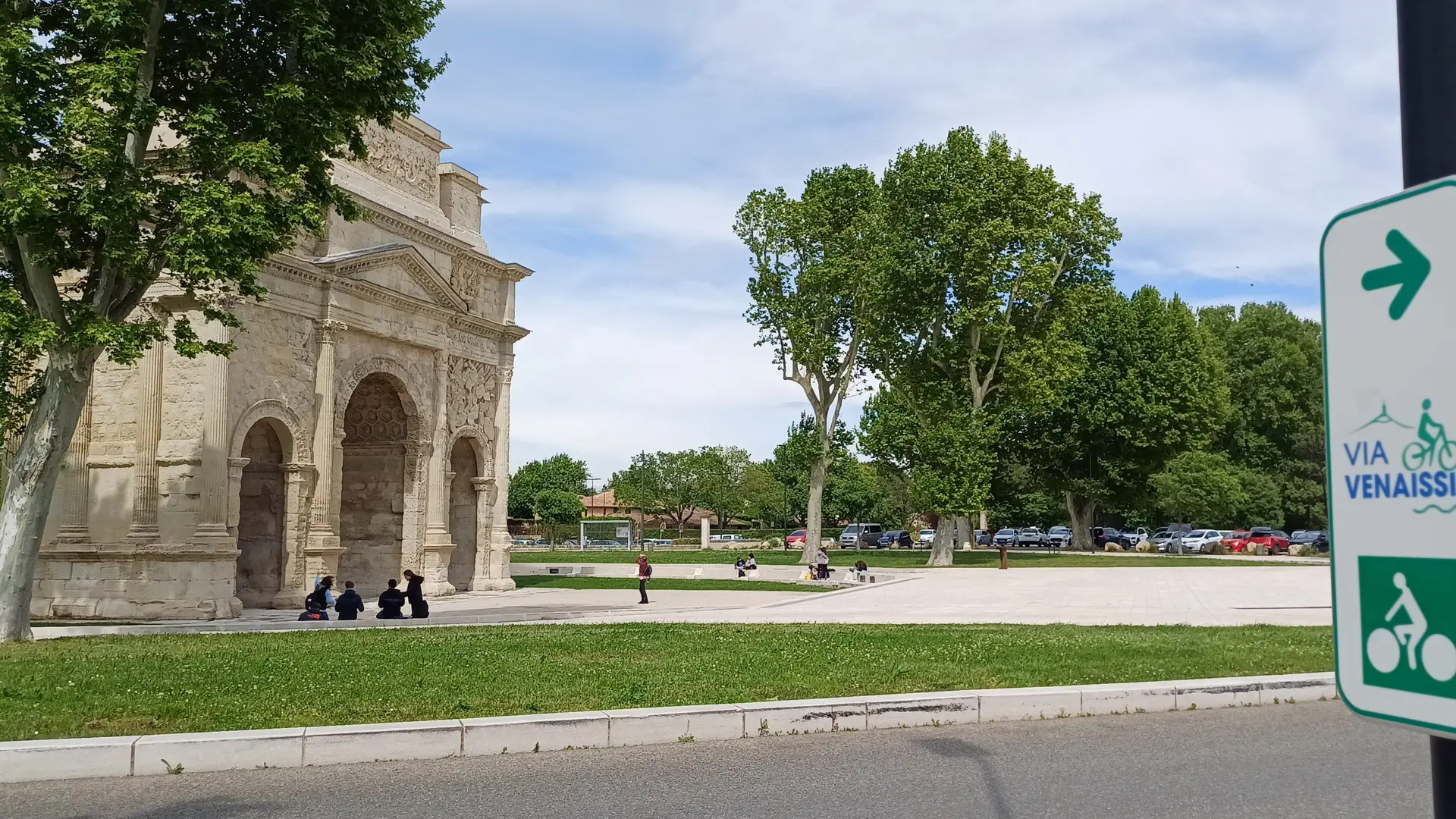 Via Venaissia - Arc de triomphe - Orange