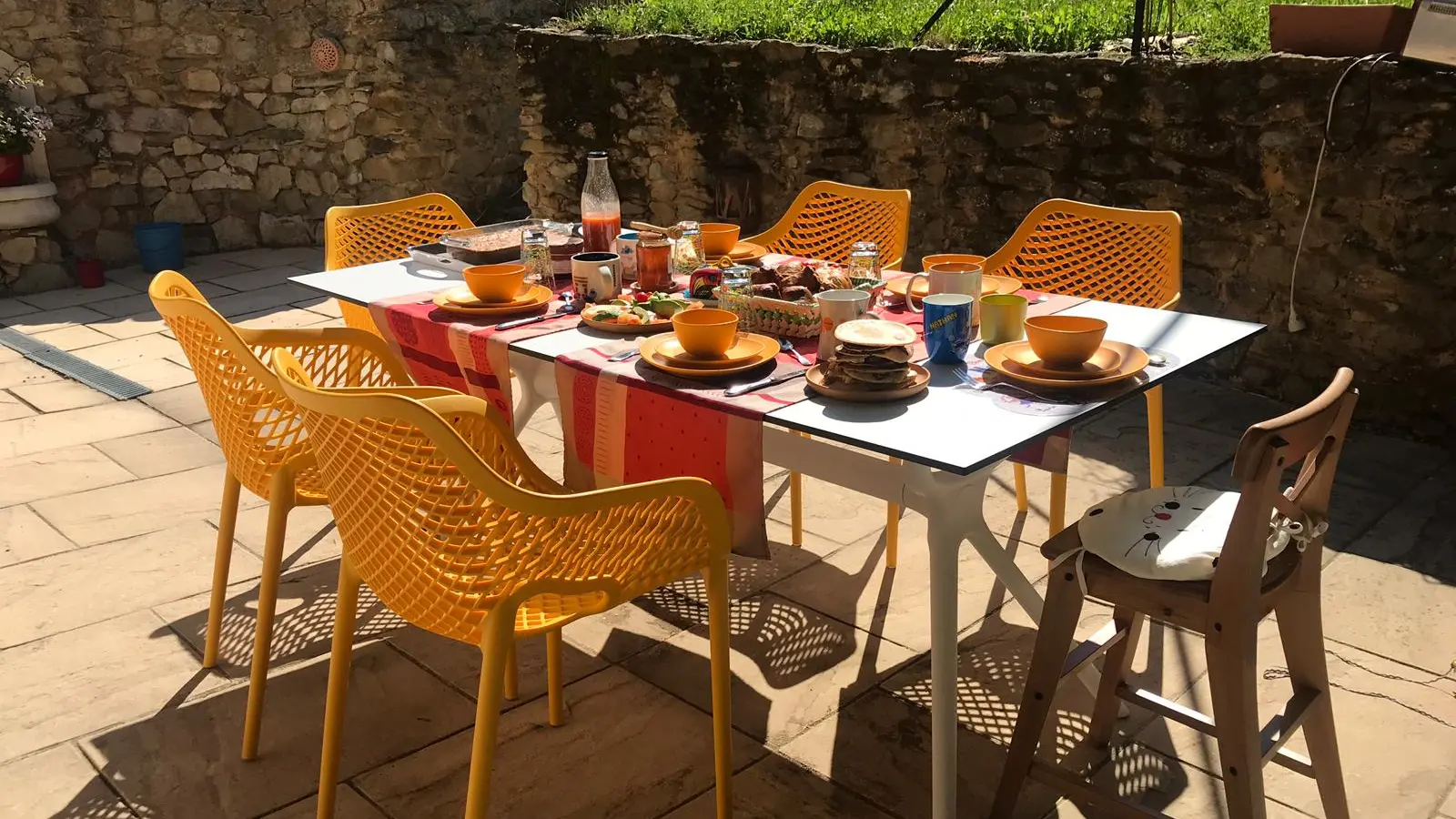 Table du petit déjeuner