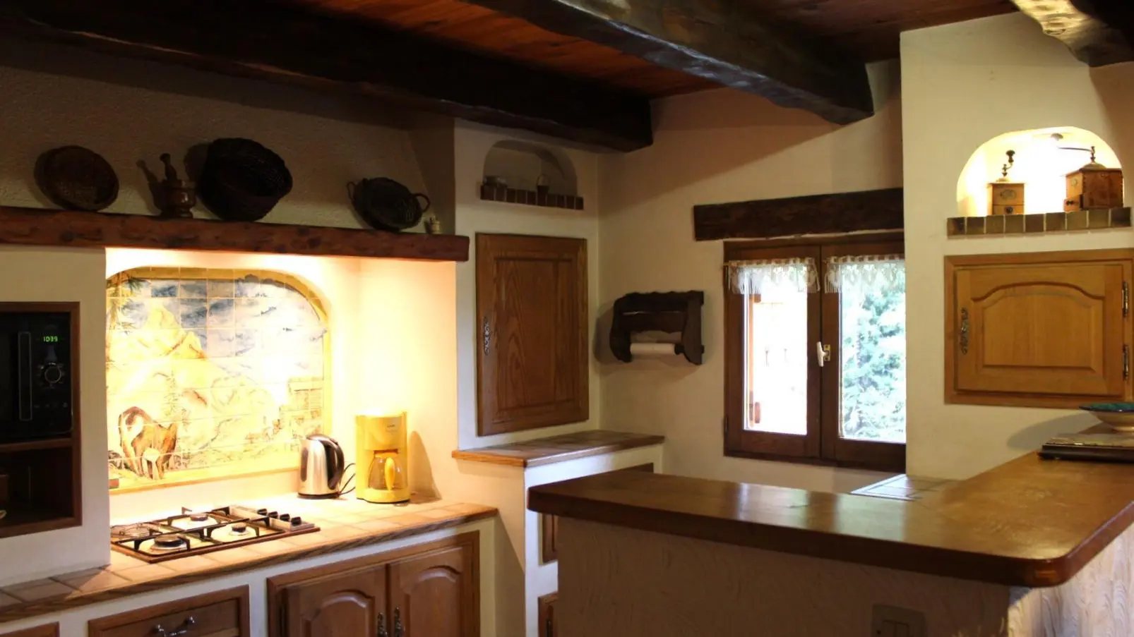 Gîte Lou Farniente-Cuisine-Belvédère-Gîtes de France des Alpes-Maritimes