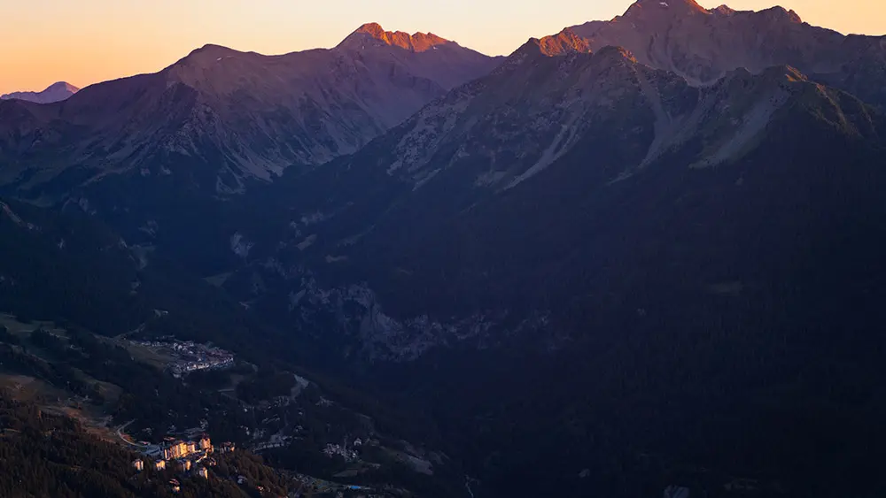 Vue lac depuis Le Méale
