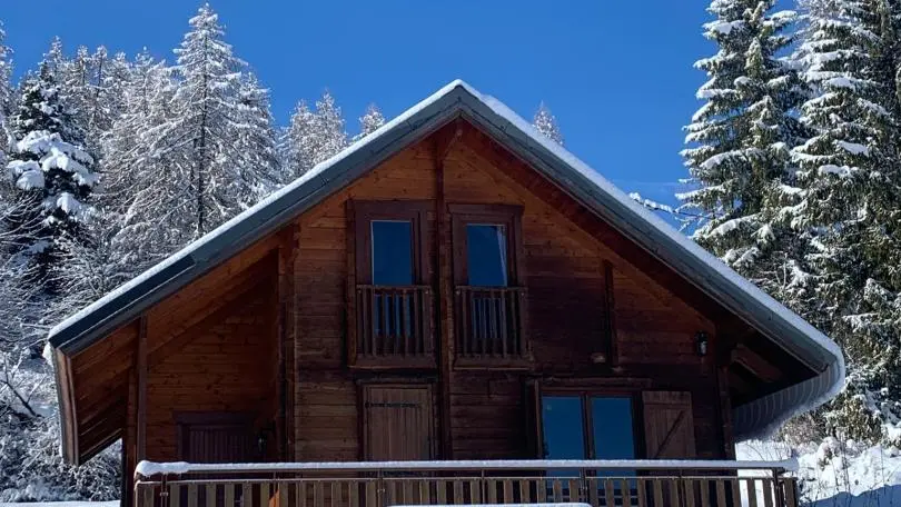 Gîte Les Castors en hiver-Les Buisses-Gîtes de France des Alpes-Maritimes