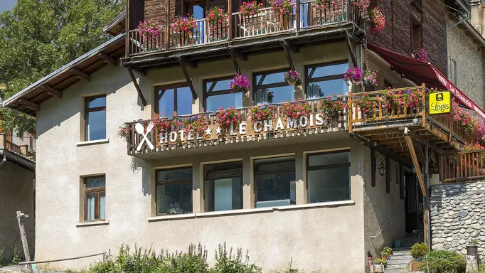 Le chalet en été