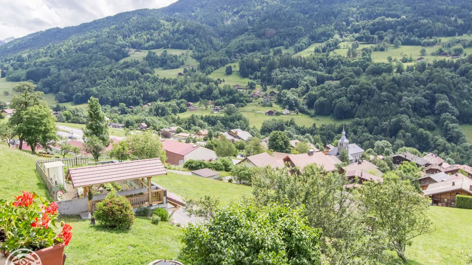 Vue depuis le balcon