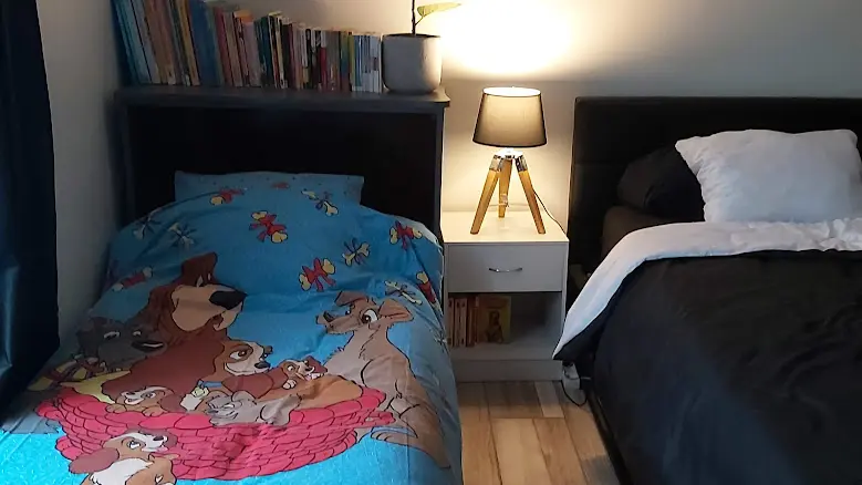 Avec lit enfant sur demande