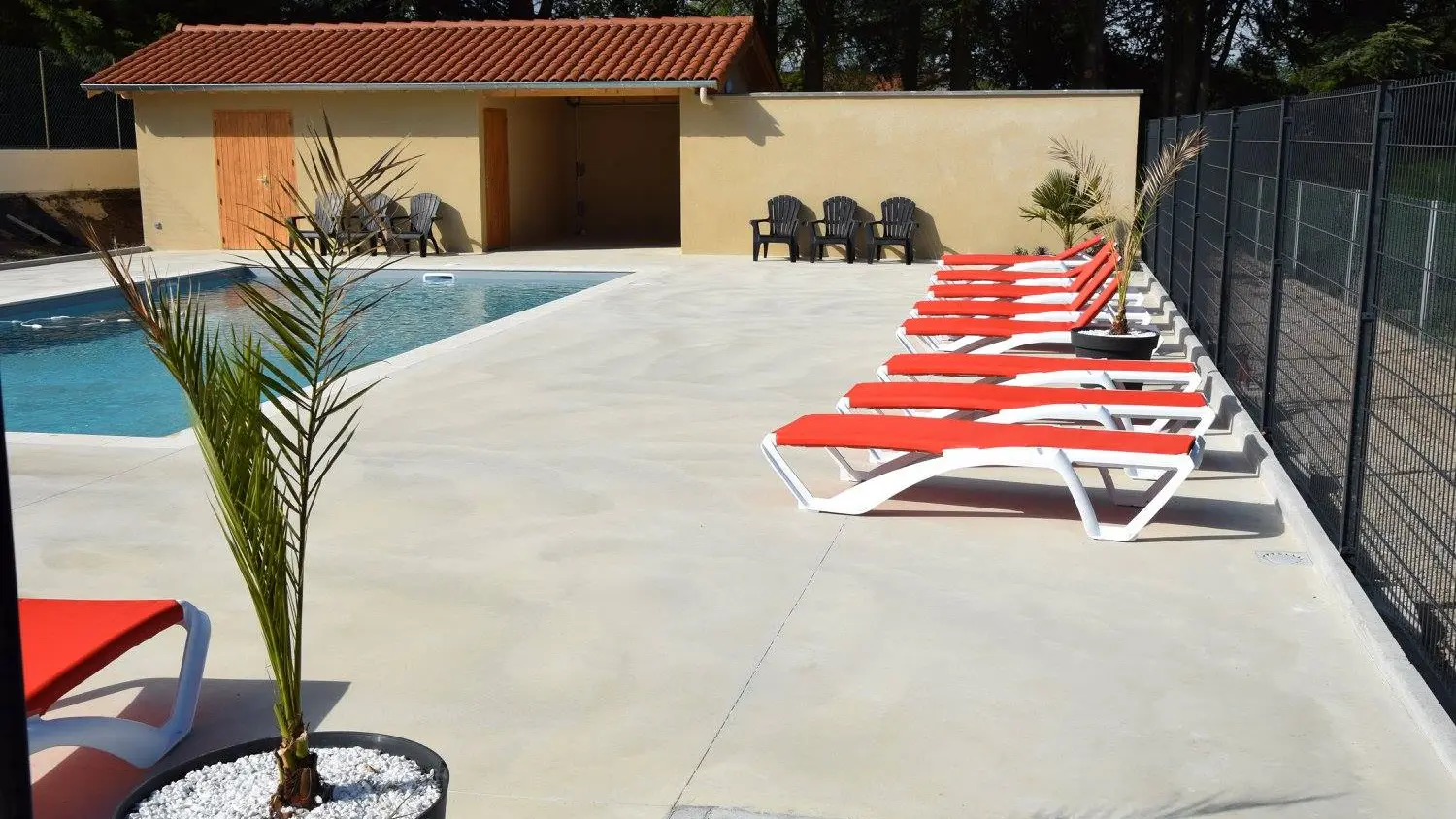 Piscine du Camping de la belle étoile - St-Bonnet-le-Château