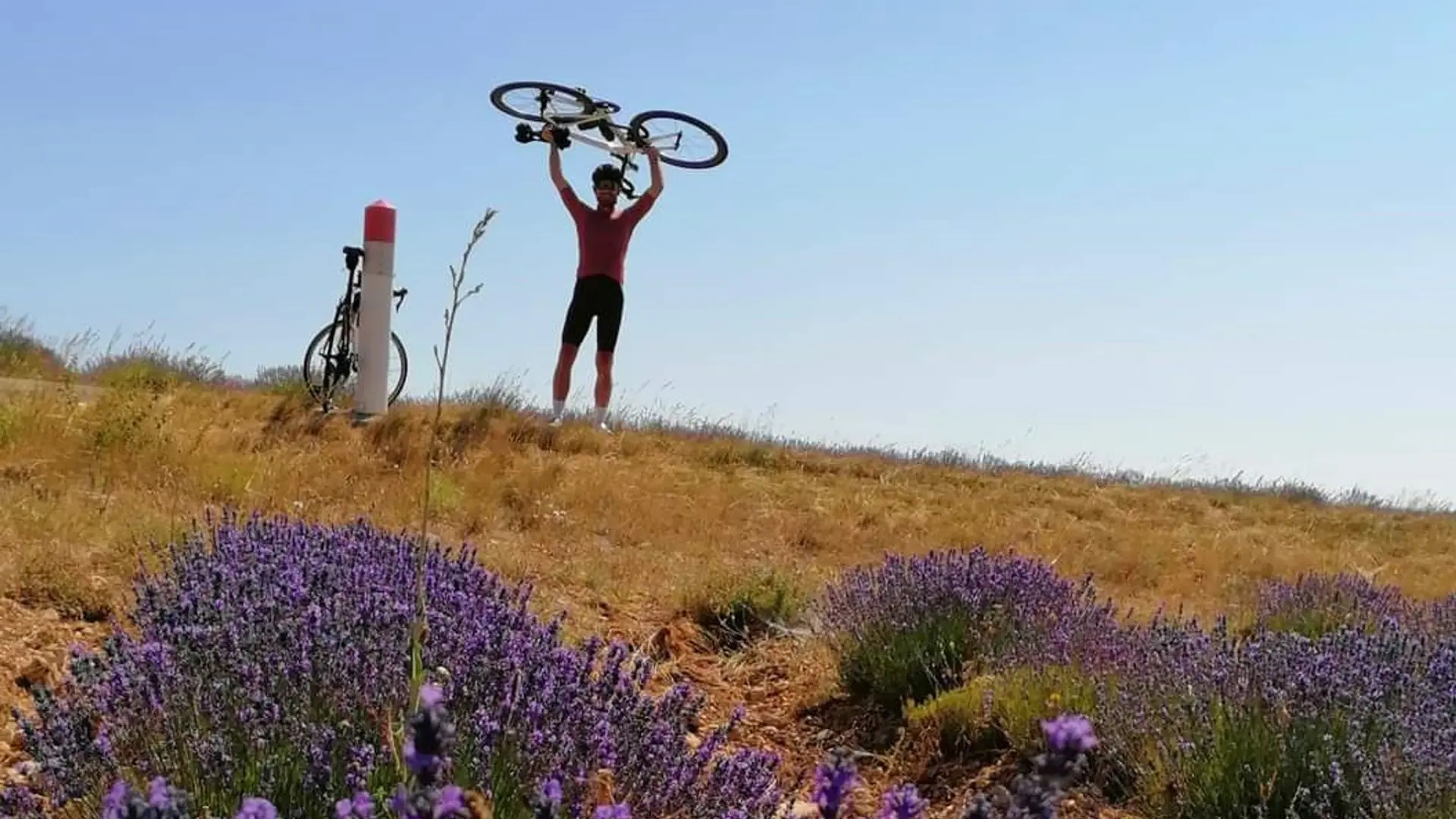 En direction du Mont Ventoux