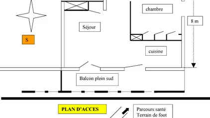 Plan  - Lou R'Bat Pays (Aravis) - Le Grand-Bornand