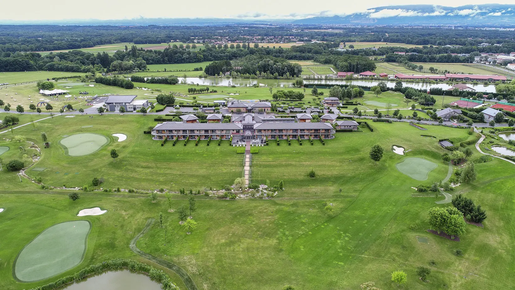 Vue aérienne