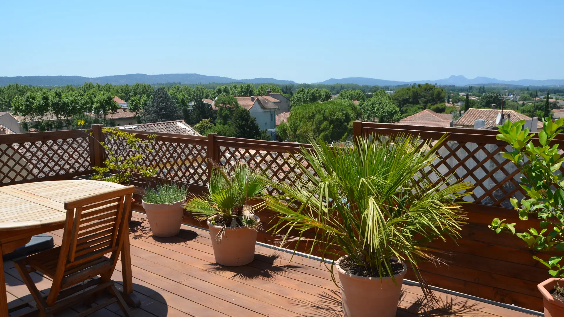 Vue de la terrasse