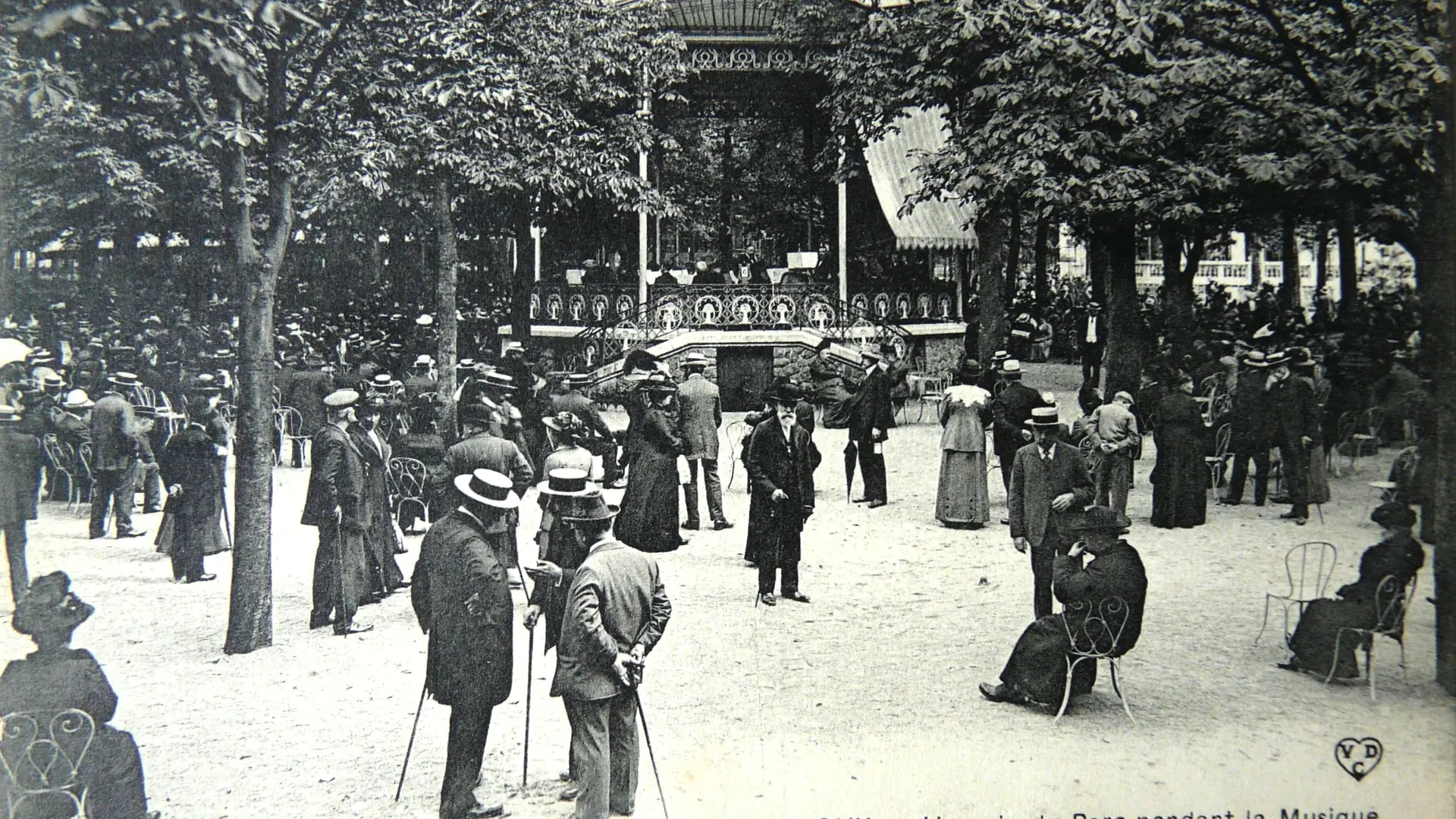 Carte postale, vers 1910