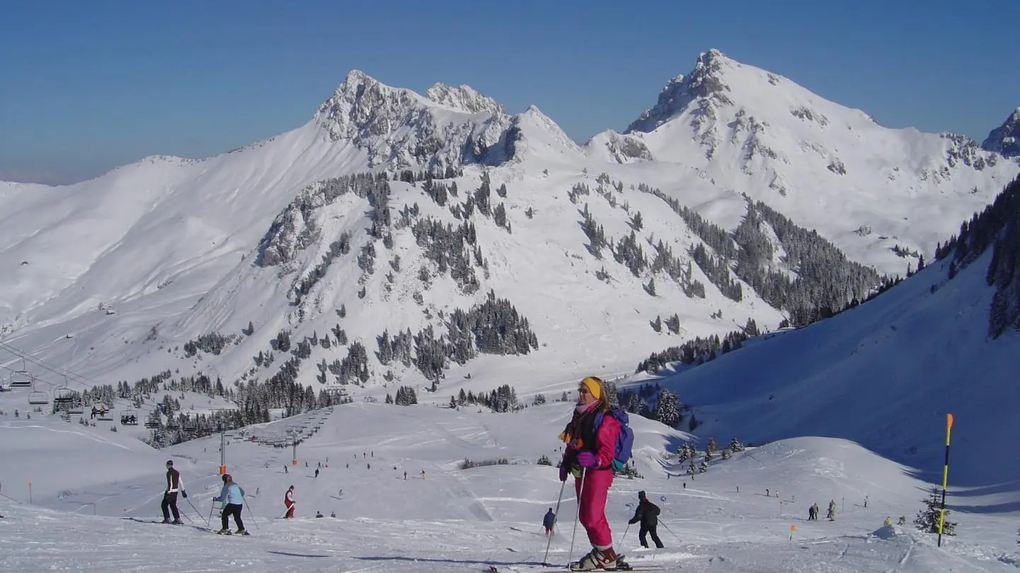 Ski à Praz de Lys-Sommand 1400-2000