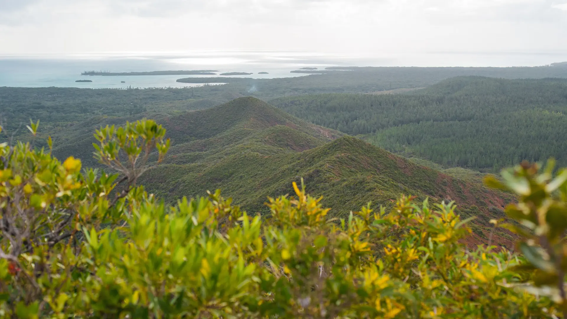 Paysage depuis le Pic N'ga