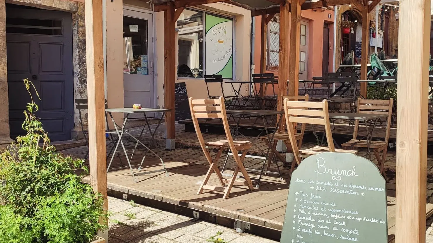 Côté terrasse