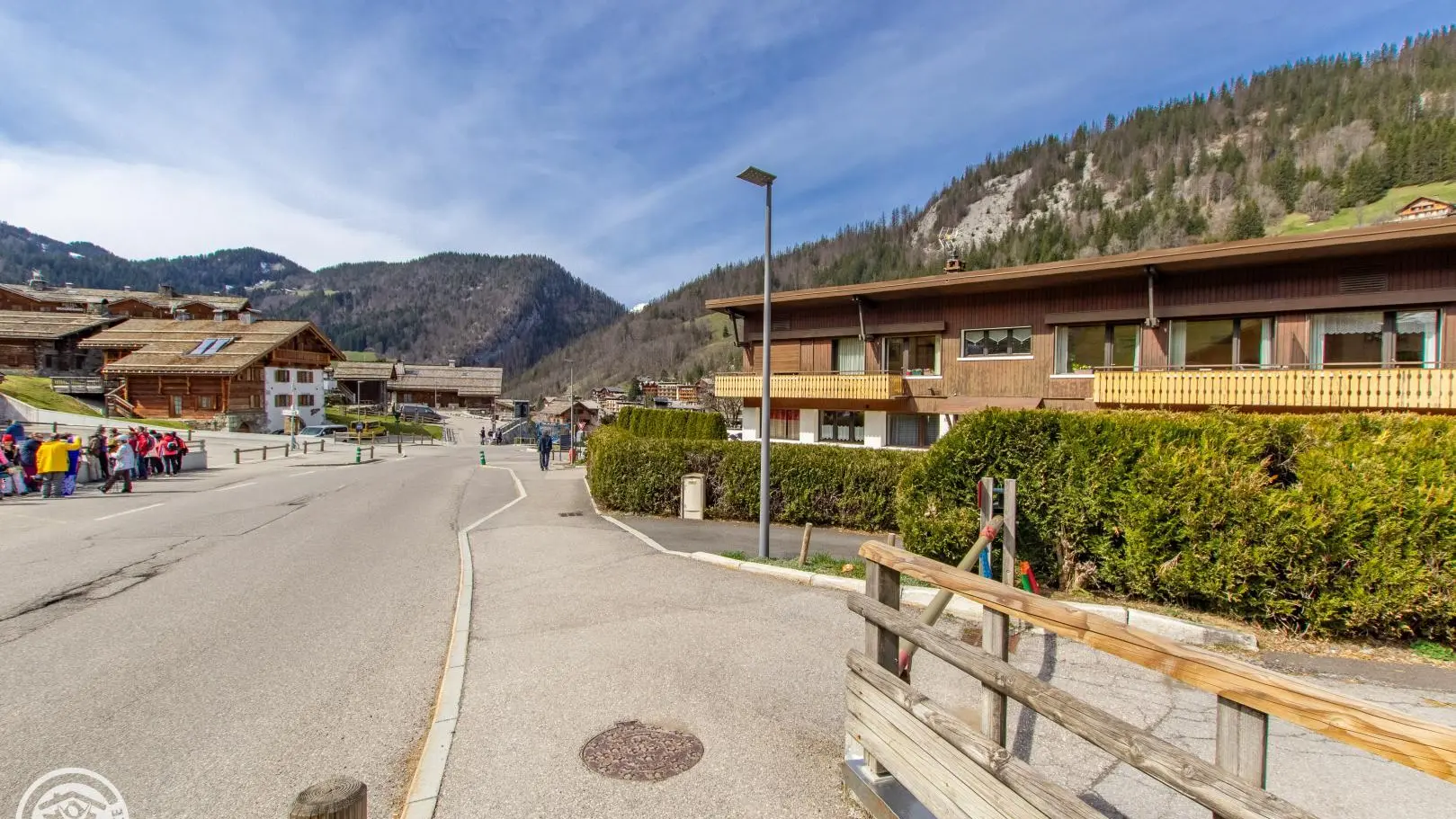 Vue de la résidence Alpette face Sud