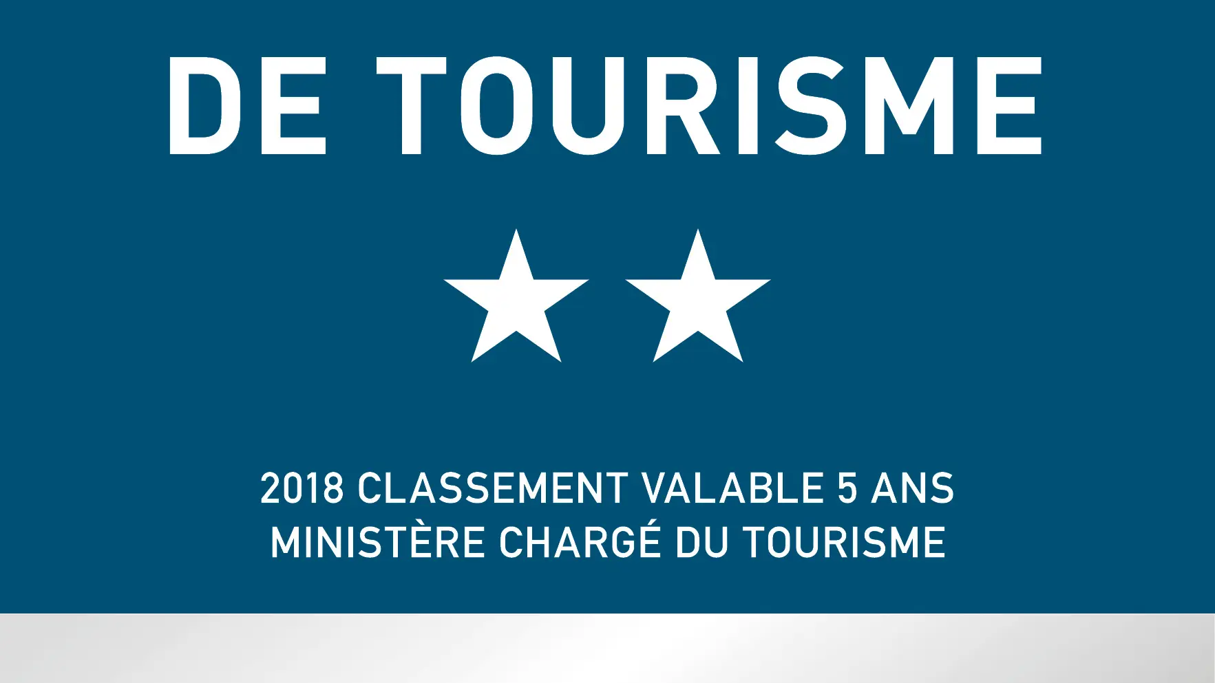 Appartement classé 2 *