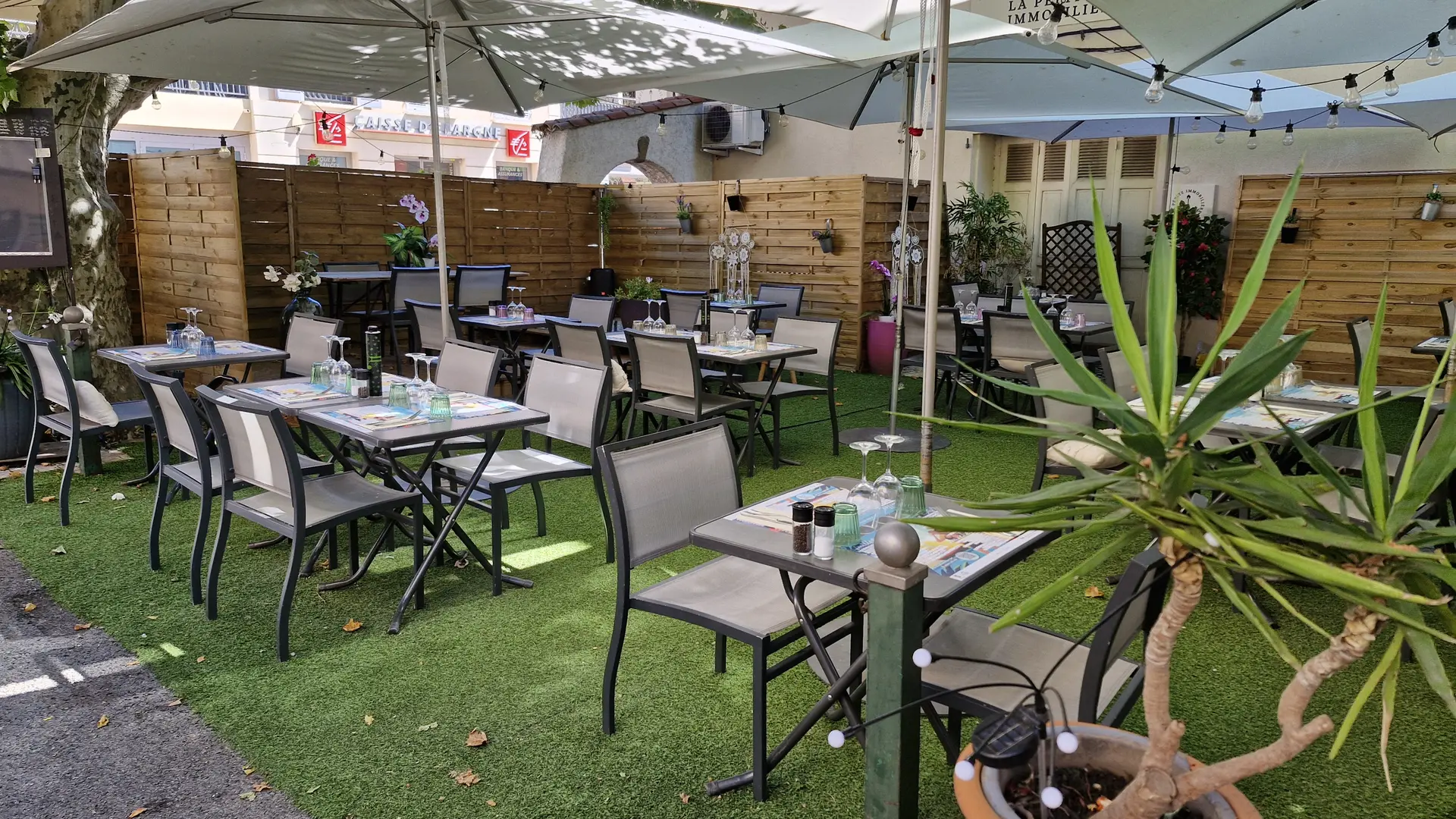 Terrasse extérieure