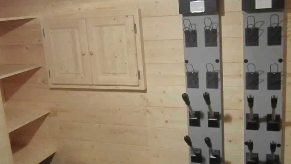 Local à skis avec sèche chaussures