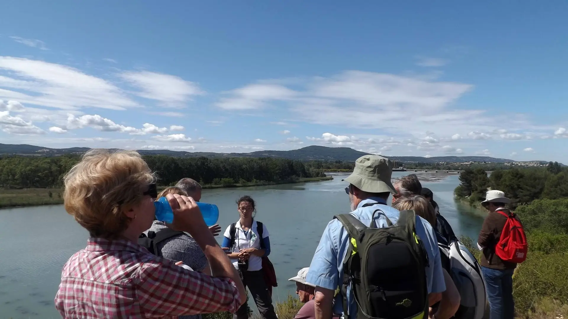 Durance et retenue de Mallemort