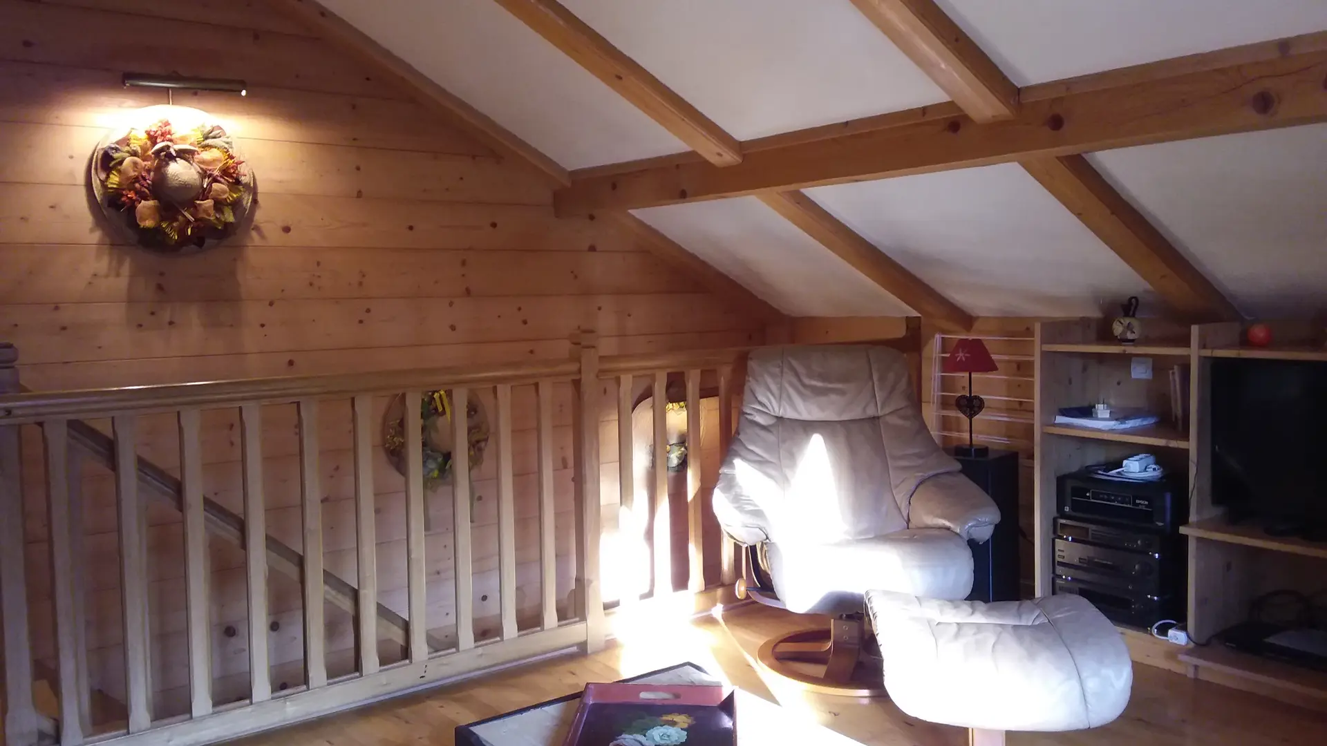 Petit salon Mezzanine - Chalet du Fier - Thônes, Haute-Savoie