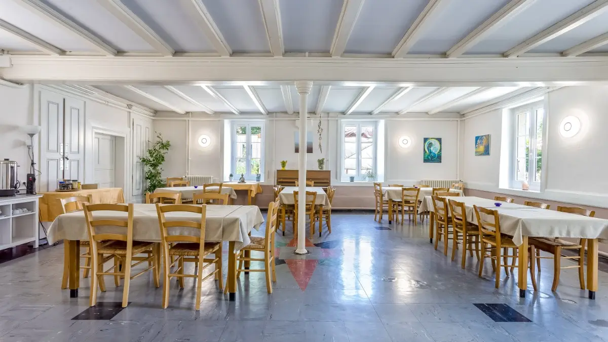 grande salle à manger pour les fêtes de famille
@gitedegroupevaldorey