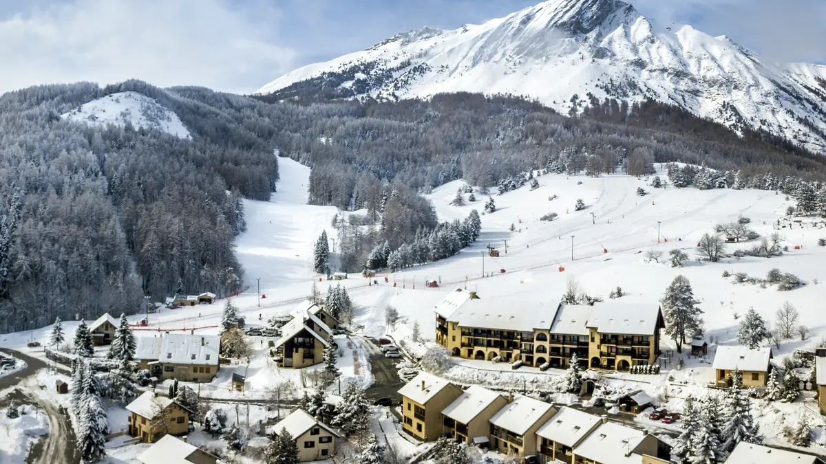 Station-village de Laye, vallée du Champsaur