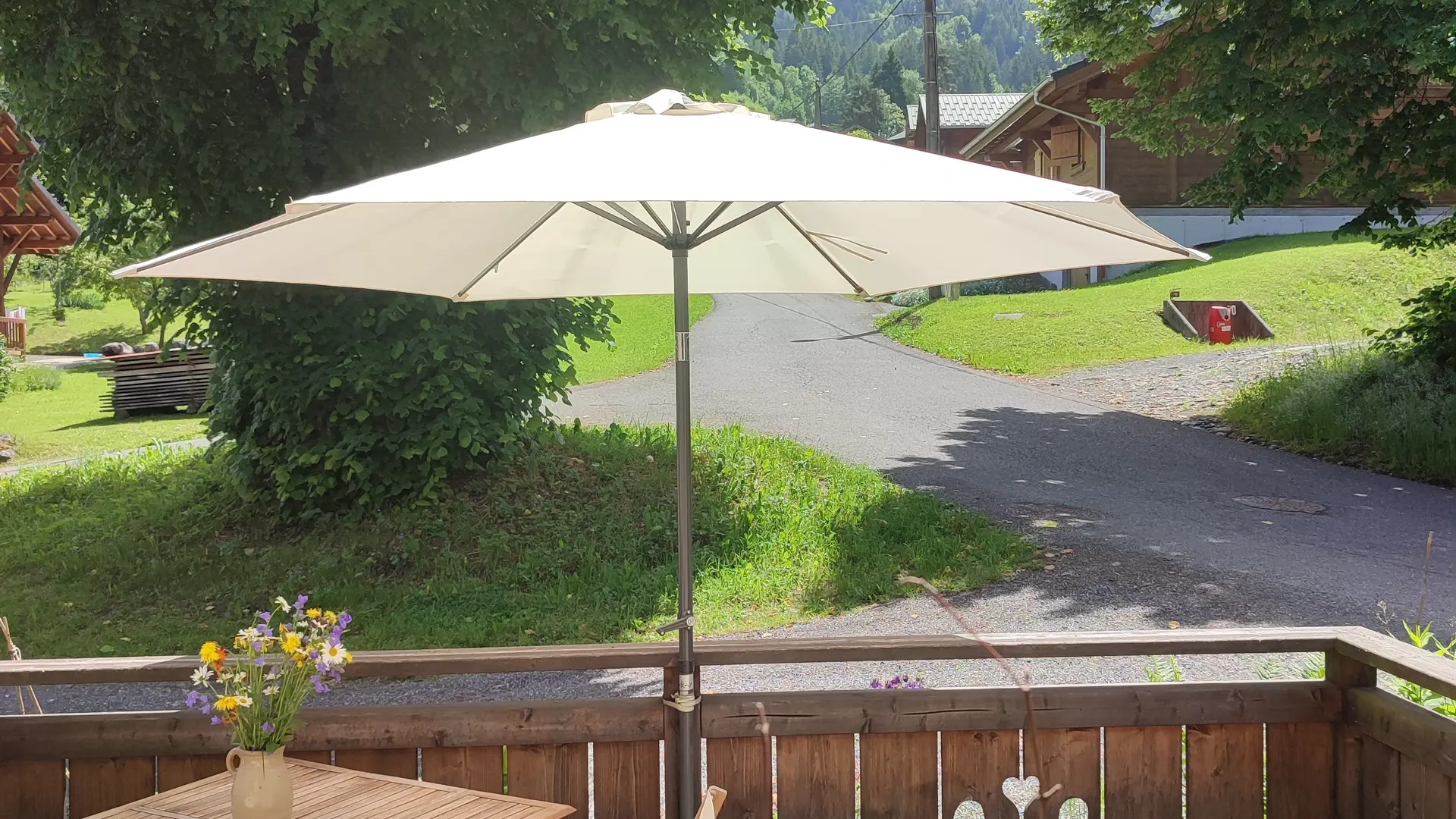 Terrasse appartement