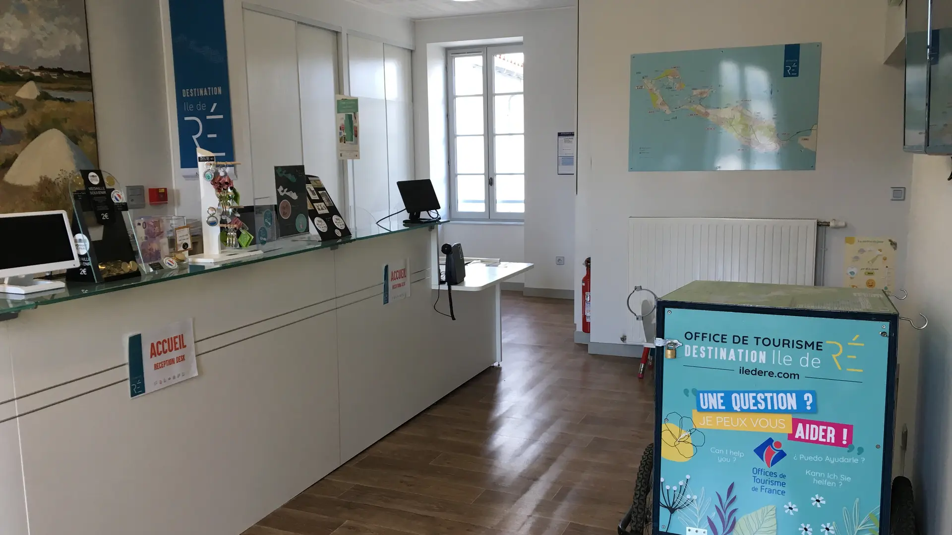 Espace accueil - Bureau d'accueil d'Ars-en-Ré