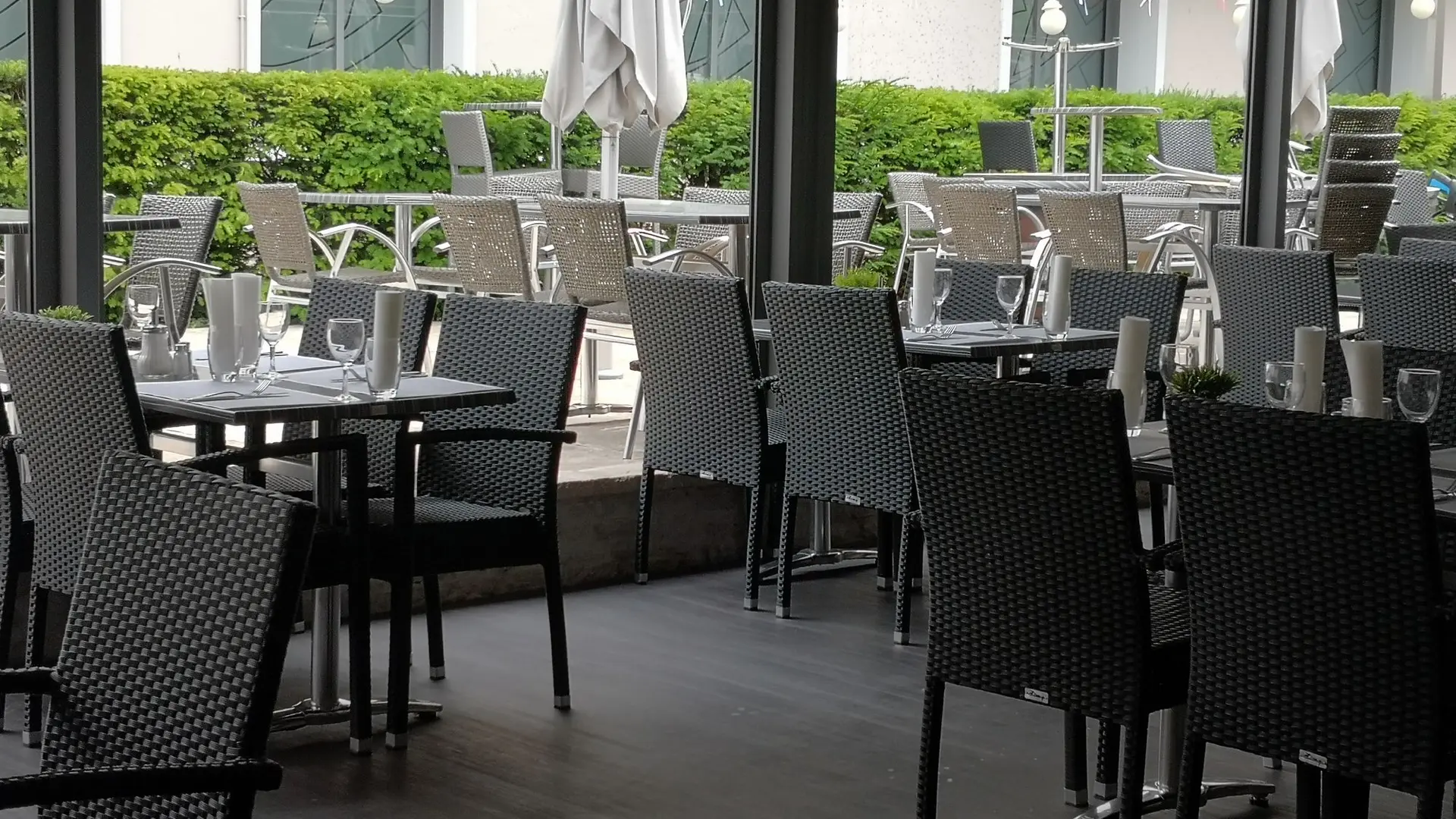 Terrasse du restaurant