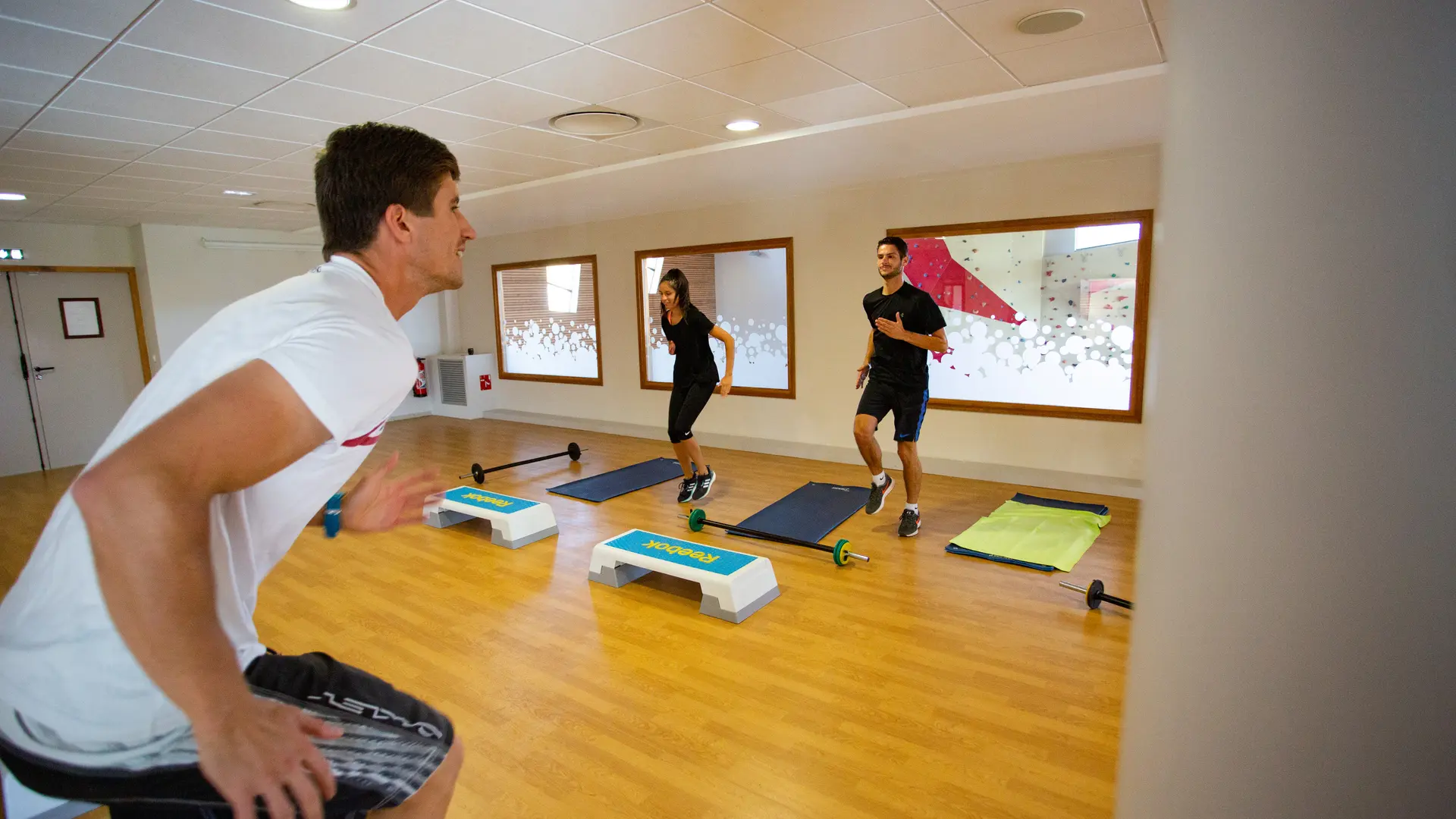 Séance de fitness