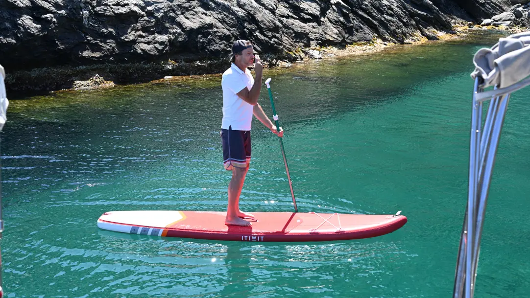 Session paddle et explications pour les débutants